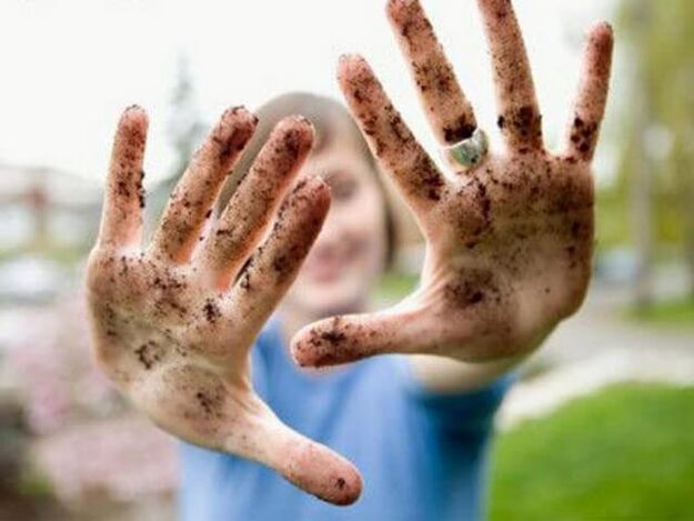 Mangelnde Hygiene ist die Ursache für eine Ansteckung mit Helminthen